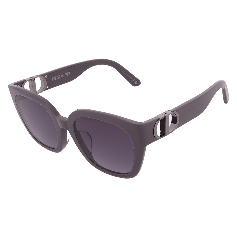 Dior 30MONTAIGNE S10F Gradient Smoke Square Ladies Sunglasses