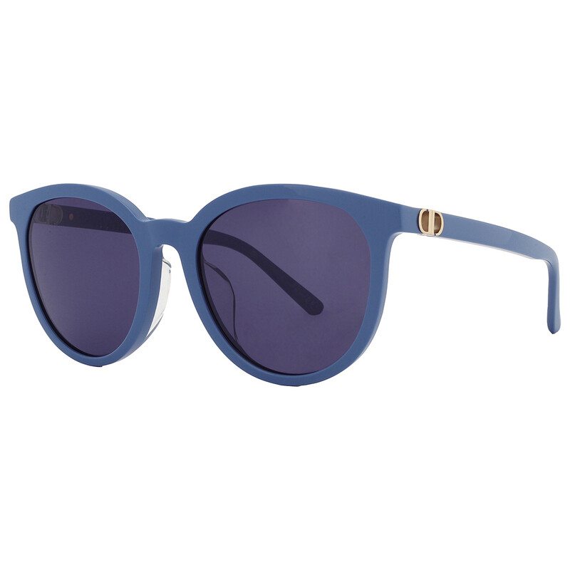 Dior 30MONTAIGNE MINI R2F Blue Grey Oval Ladies Sunglasses  display picture 1
