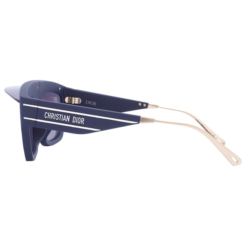 Dior DIORCLUB M7U Blue Logo Shield Sunglasses CD40152U 91X141