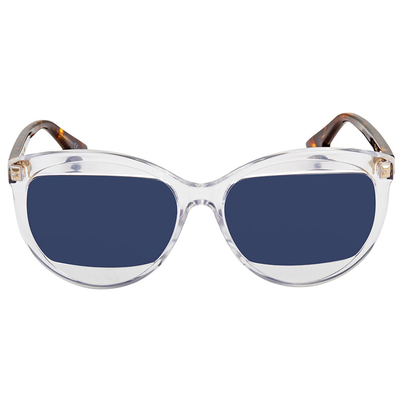 Dior Blue Round Sunglasses DIOR MANIA 2/S 0T6V 762753699176