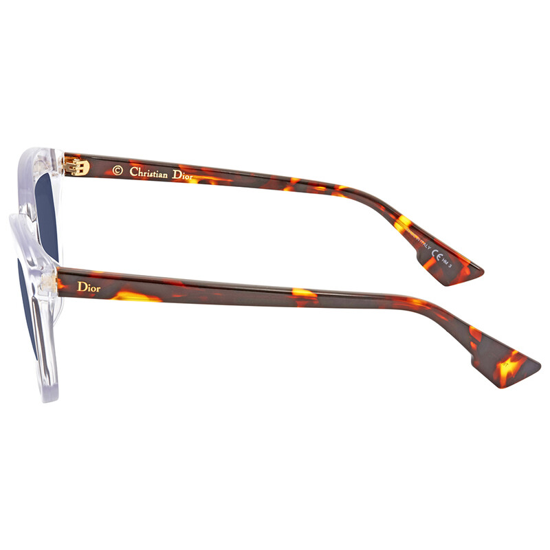Dior Blue Round Sunglasses DIOR MANIA 2/S 0T6V 762753699176