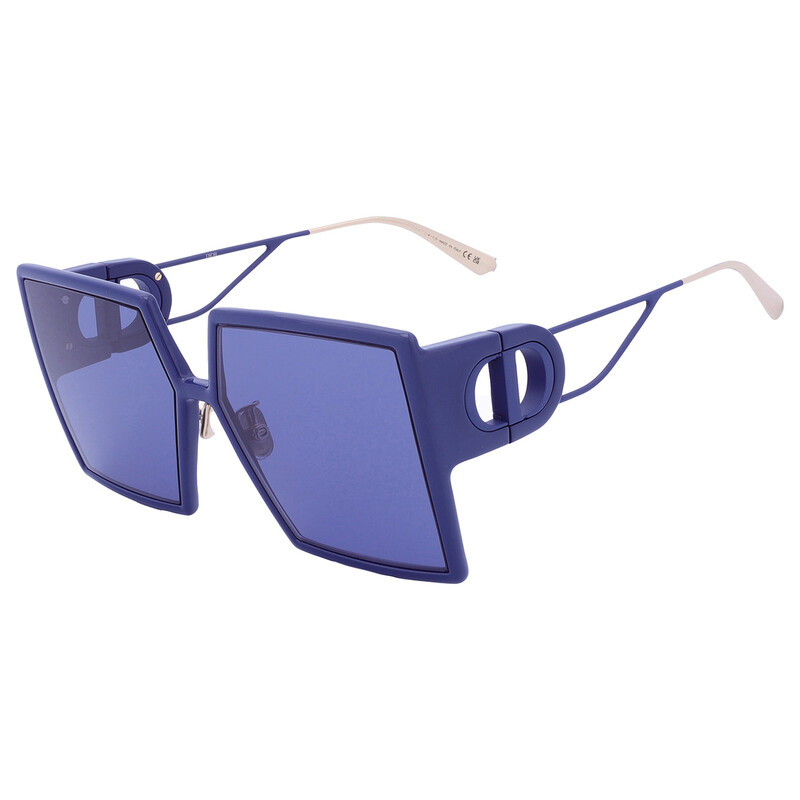Dior 30MONTAIGNE SU Blue Square Ladies Sunglasses CD40030U 30B0 58