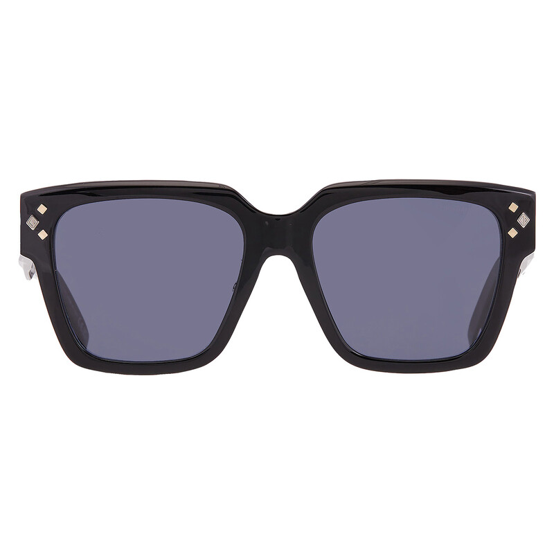 Dior CD DIAMOND S3F Blue Square Men's Sunglasses DM40084F 01V 55
