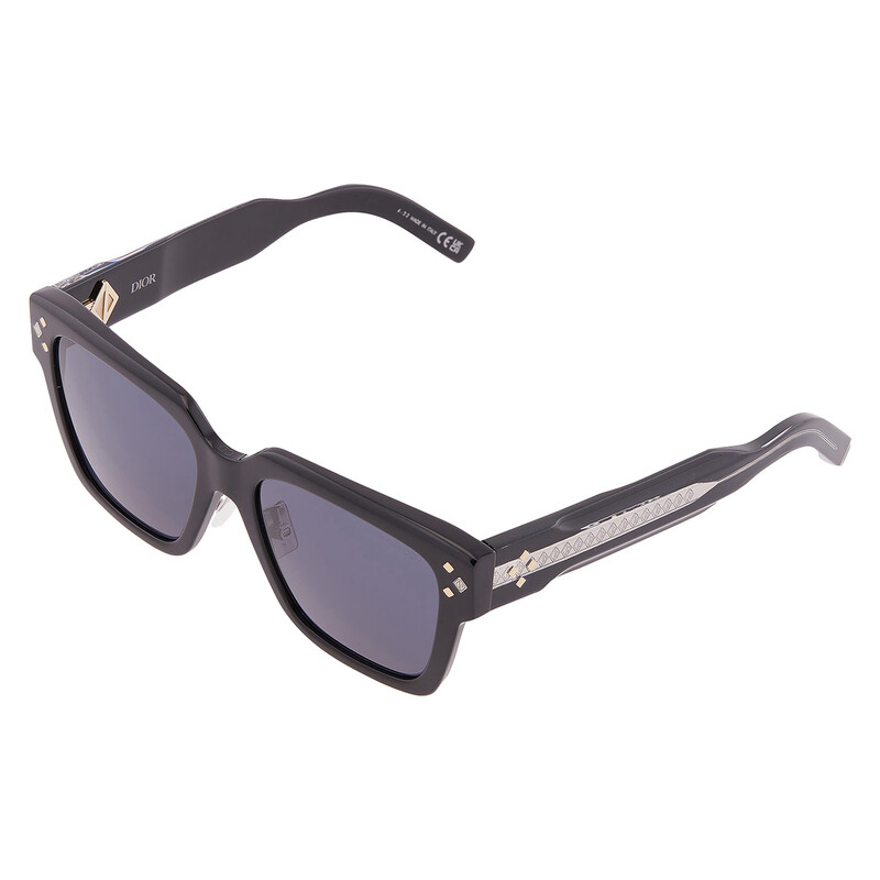 Dior CD DIAMOND S3F Blue Square Men's Sunglasses DM40084F 01V 55