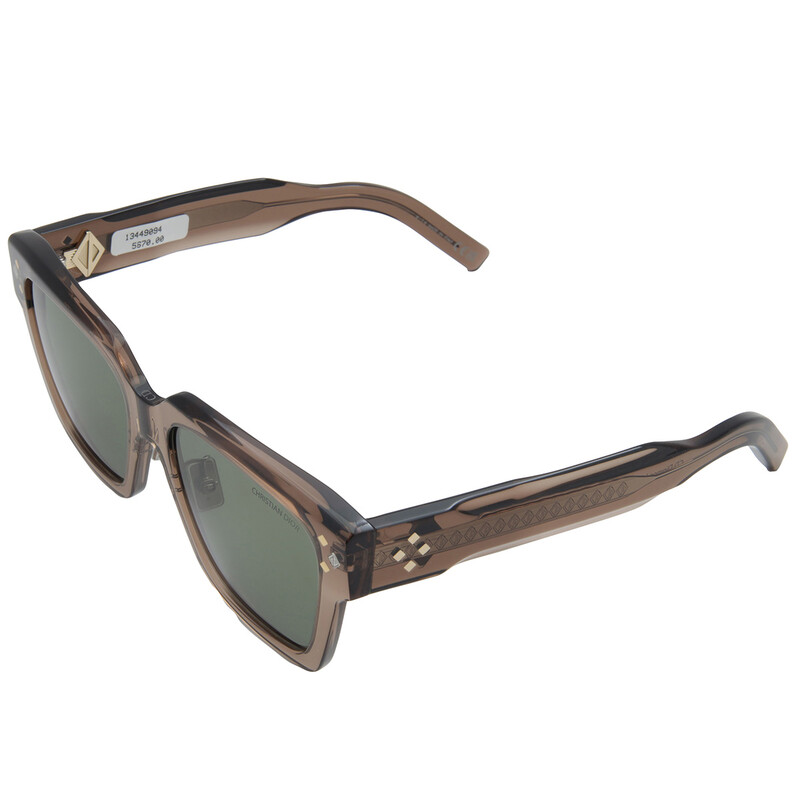 Dior CD DIAMOND S3F Brown Square Men's Sunglasses DM40084F 45E 55