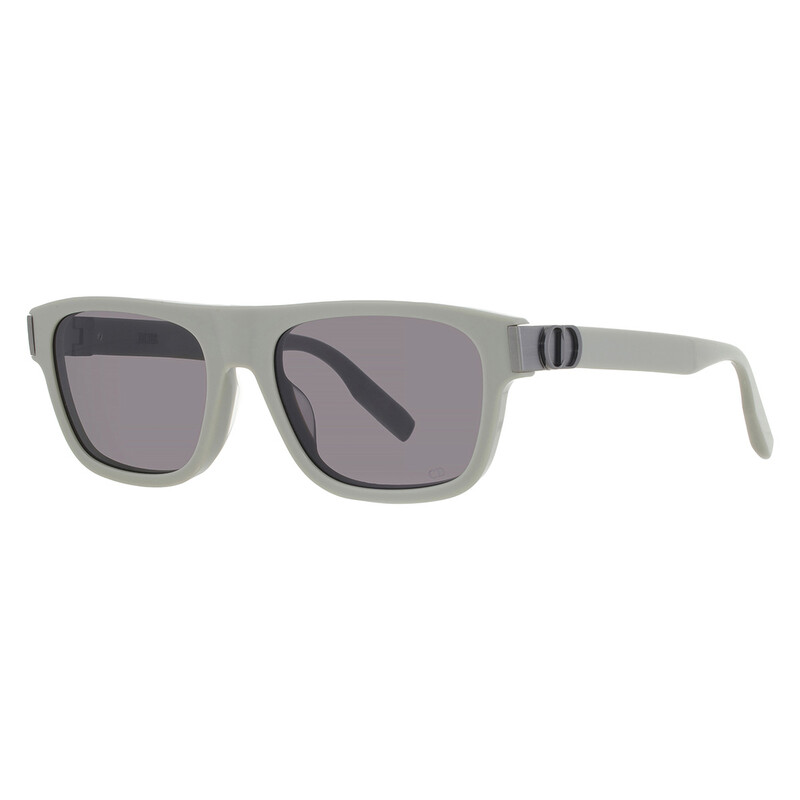 Dior CD ICON S3F Grey Square Men's Sunglasses DM40131F 57C 57