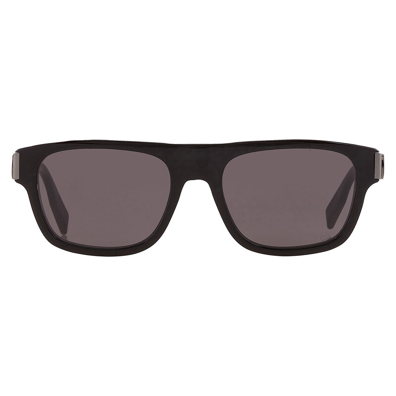 Dior CD ICON S3I Smoke Browline Men's Sunglasses DM40131I 01A 55