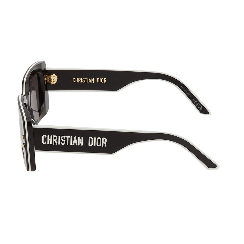 Dior DIORPACIFIC S1U Dark Grey Rectangular Ladies Sunglasses