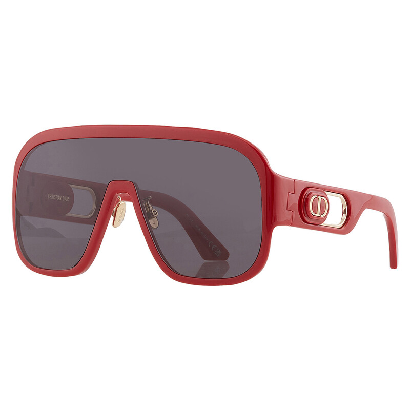 Dior DIORBOBBYSPORT M1U Dark Grey Shield Ladies Sunglasses