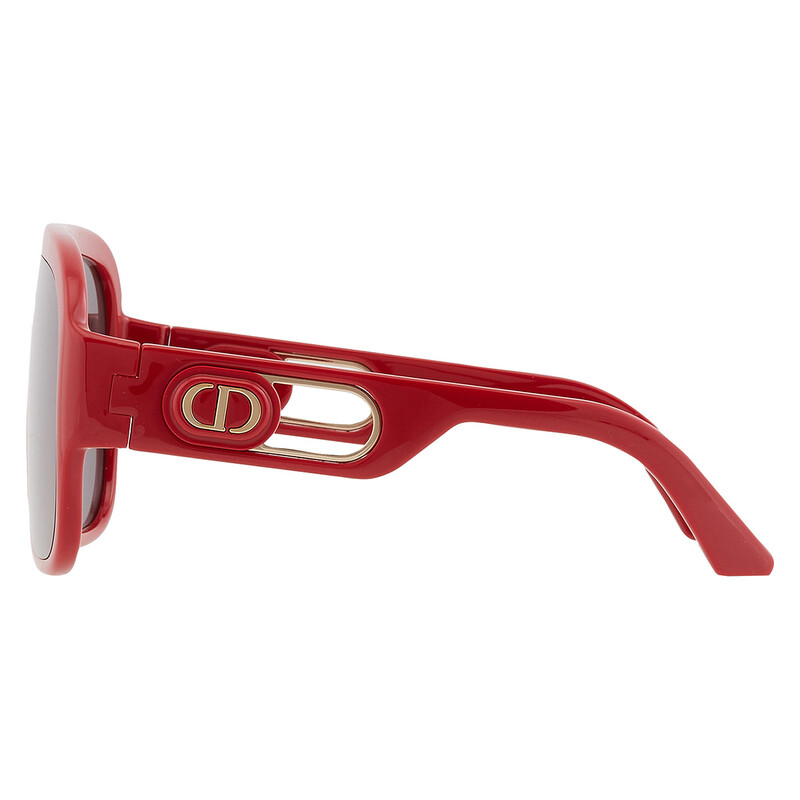 Dior DIORBOBBYSPORT M1U Dark Grey Shield Ladies Sunglasses
