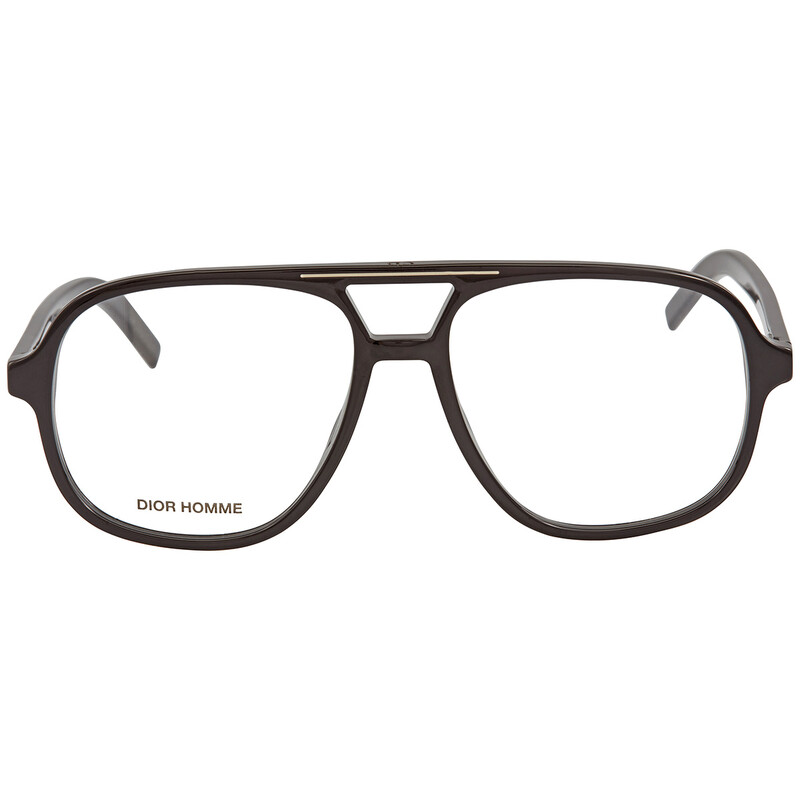 Dior Demo Lens Pilot Men's Eyeglasses BLACK259 0807 55 716736089867 ...