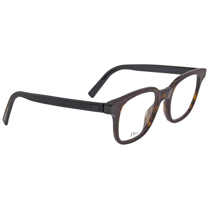 Dior Demo Lens Square Eyeglasses BLACKTIE2190KVX49 762753850317