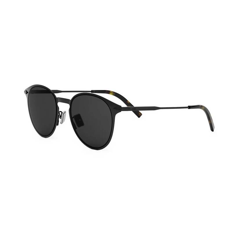 Dior BlackSuit R8U サングラス ブラック Dior DIORBLACKSUIT R8U Smoke Phantos Men's Sunglasses DM40144U 01A