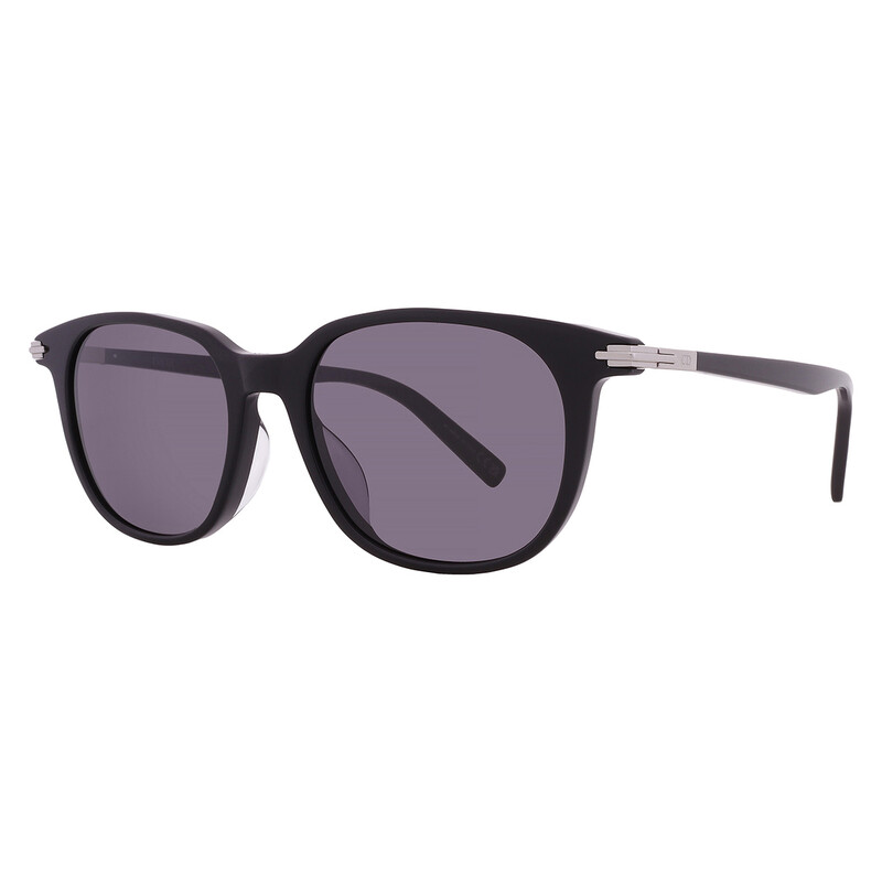 Dior DIORBLACKSUIT S12F Smoke Square Men's Sunglasses DM40125F 01A
