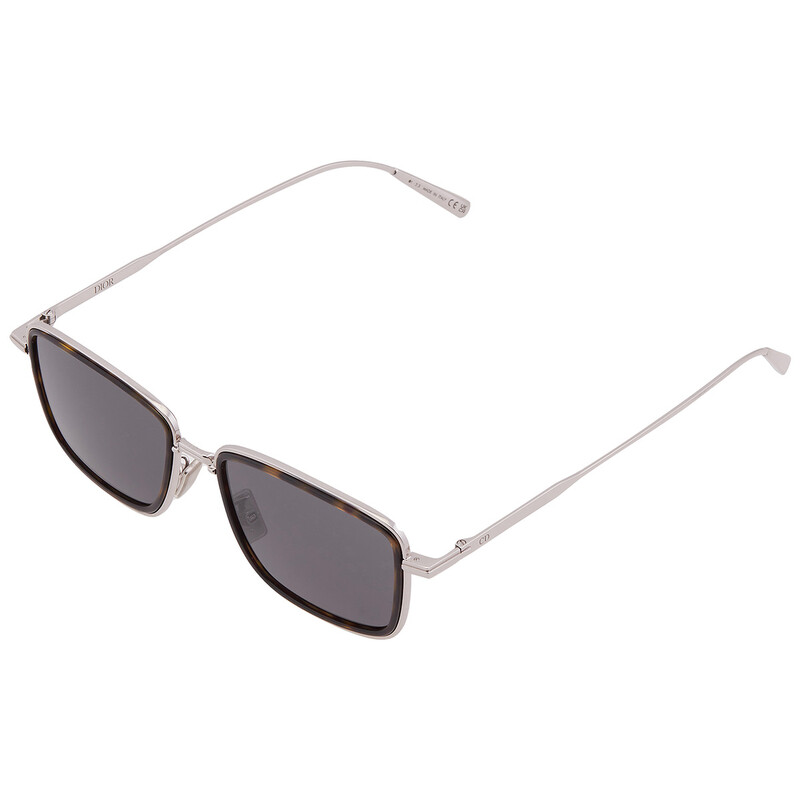 Dior DIORBLACKSUIT S9U Grey Square Men's Sunglasses DM40113U 16A