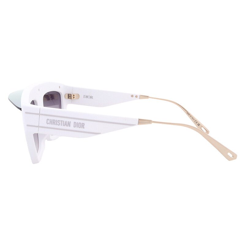 Christian Dior White and Gold Shield Sunglasses Dior Women main image 2