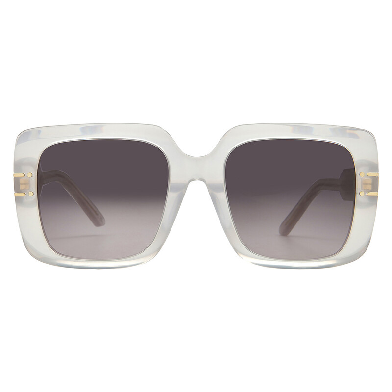 Dior DIORSIGNATURE S11F Gradient Smoke Square Ladies Sunglasses