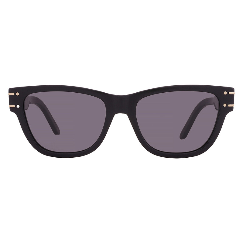 Dior DIORSIGNATURE S6U Smoke Square Ladies Sunglasses CD40145U 01A