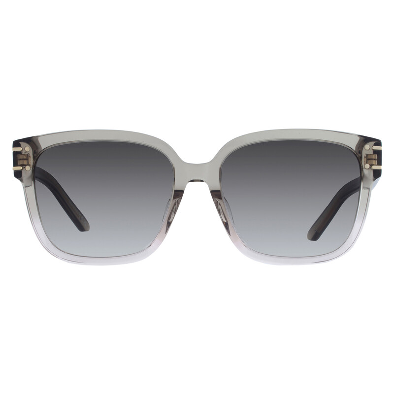 Dior DIORSIGNATURE S7F Brown Gradient Square Ladies Sunglasses