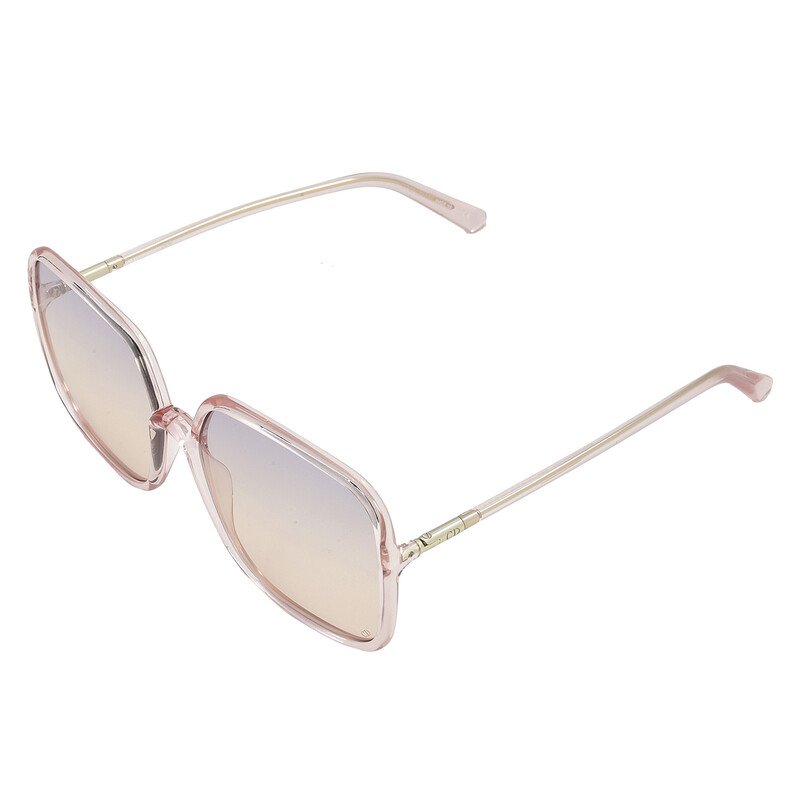 Dior Pink Gradient Square Ladies Sunglasses DIORSOSTELLAIRE S1U