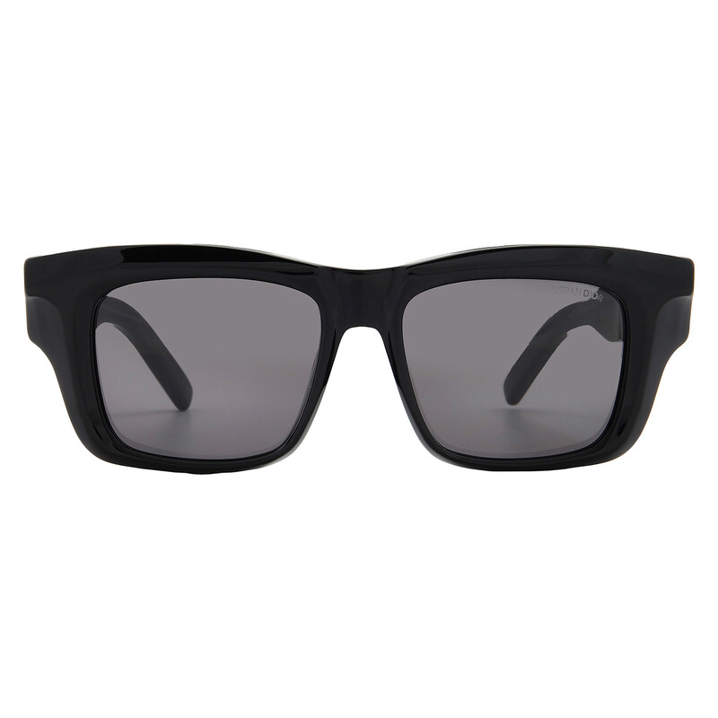 Dior DIORXPLORER S2F Smoke Square Men's Sunglasses DM40141F 01A 52