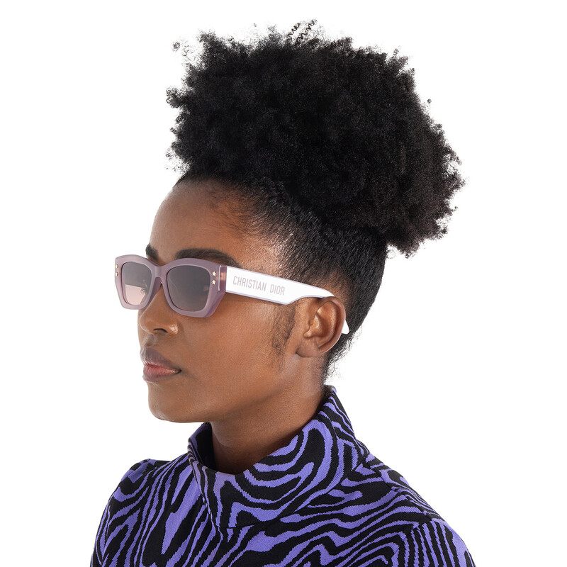 Dior DIORPACIFIC S2U Gradient Bordeax Cat Eye Ladies Sunglasses