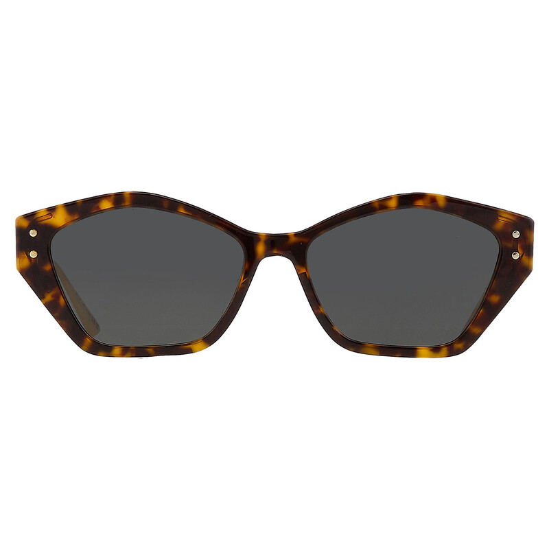 Dior Green Geometric Ladies Sunglasses MISSDIOR S1U CD40107U 52N