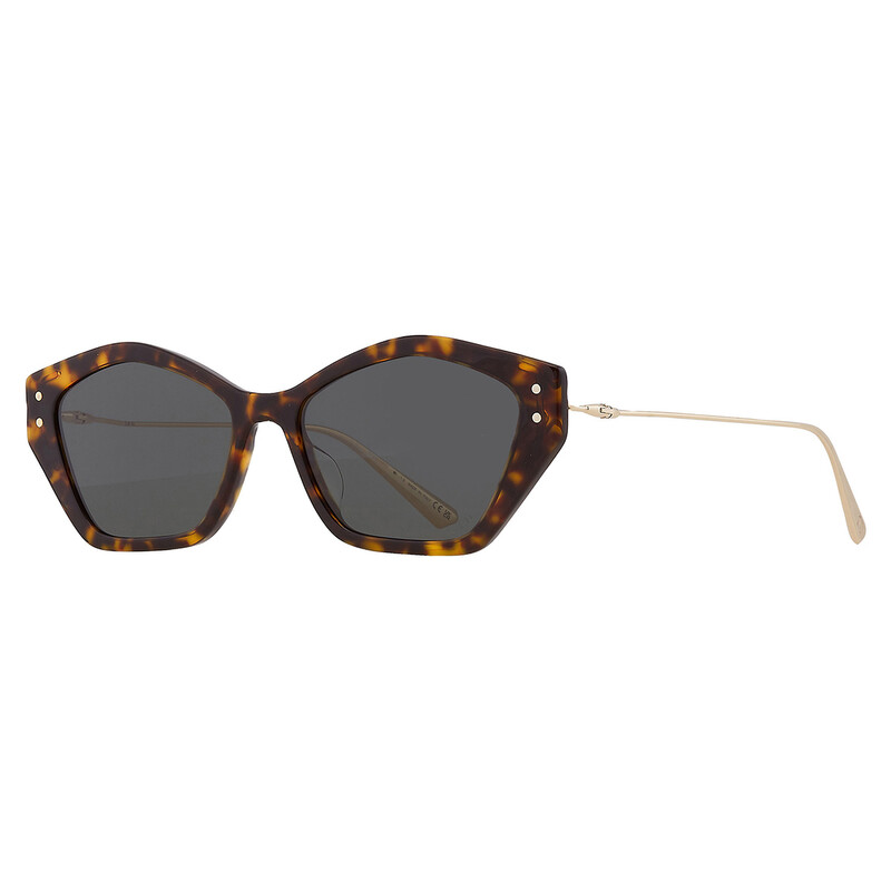 Dior Green Geometric Ladies Sunglasses MISSDIOR S1U CD40107U 52N