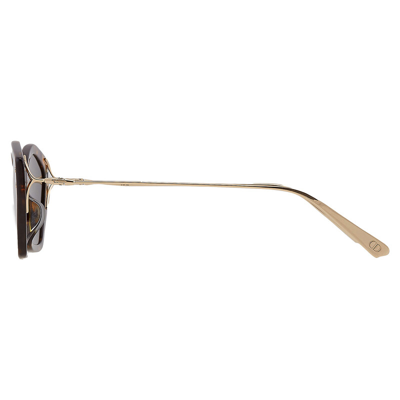 Dior Green Geometric Ladies Sunglasses MISSDIOR S1U CD40107U 52N