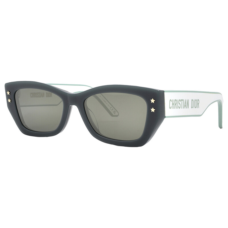 Dior DIORPACIFIC S2U Brown Mirror Cat Eye Ladies Sunglasses