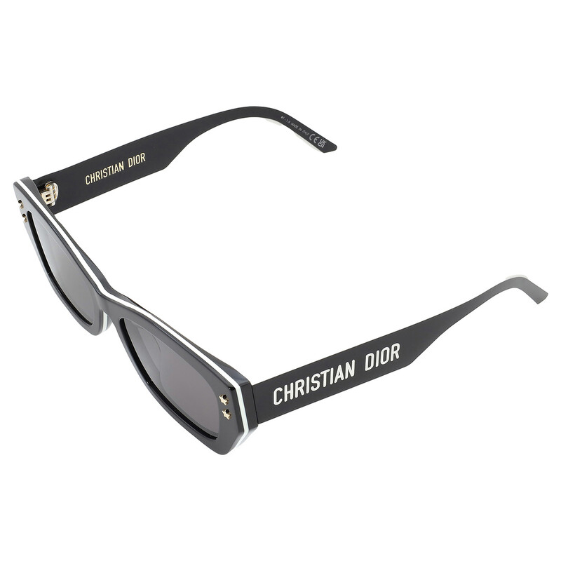 Dior DIORPACIFIC S2U Grey Cat Eye Ladies Sunglasses CD40113U 01A
