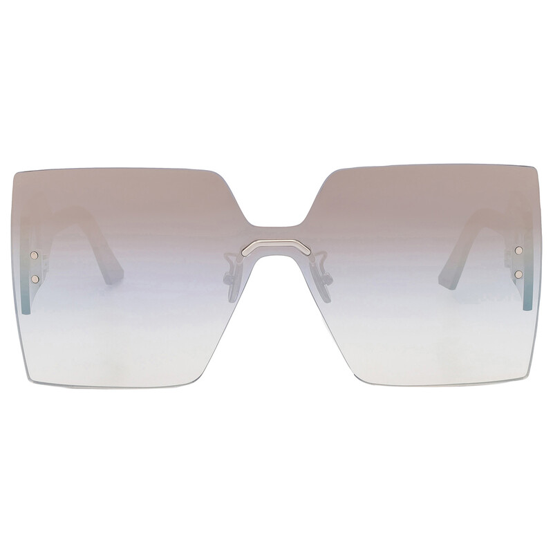 Dior DIORCLUB M5U Grey Gradient Gold Flash Shield Ladies
