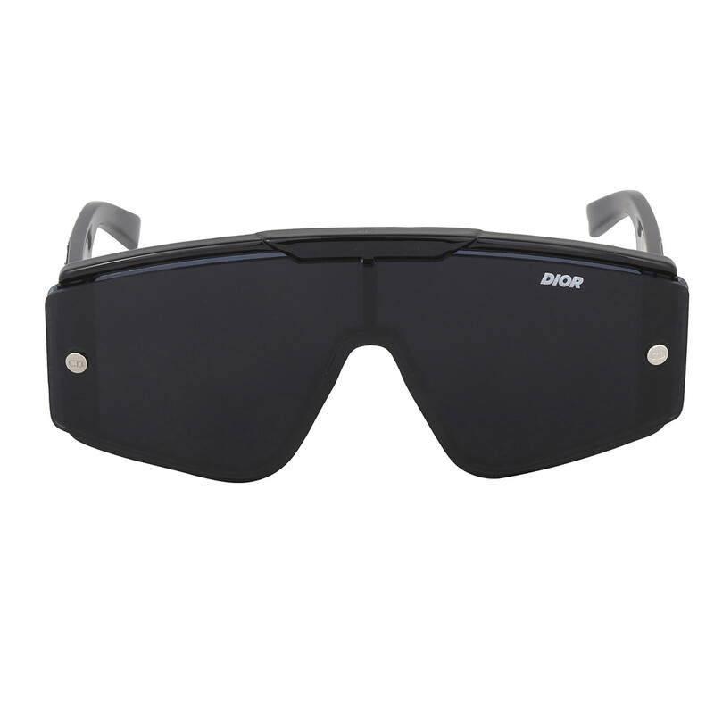 Dior Grey Logo Shield Unisex Sunglasses DIORXTREM MU 10B8 00