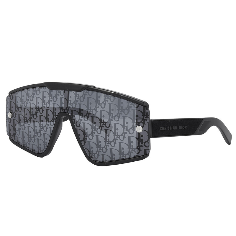 Dior Grey Logo Shield Unisex Sunglasses DIORXTREM MU 10B8 00