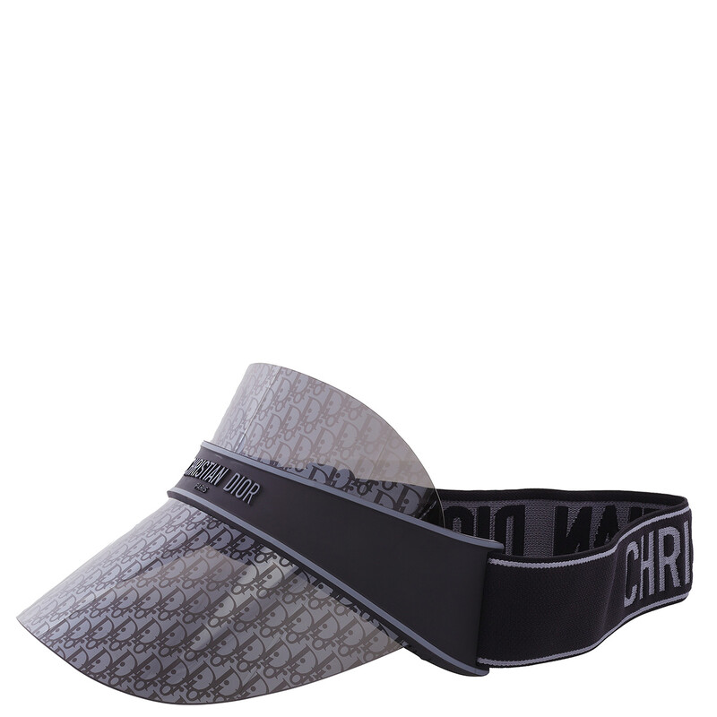 Dior DIORCLUB V1U Grey Logo Visor Ladies Sunglasses CD40041U 
