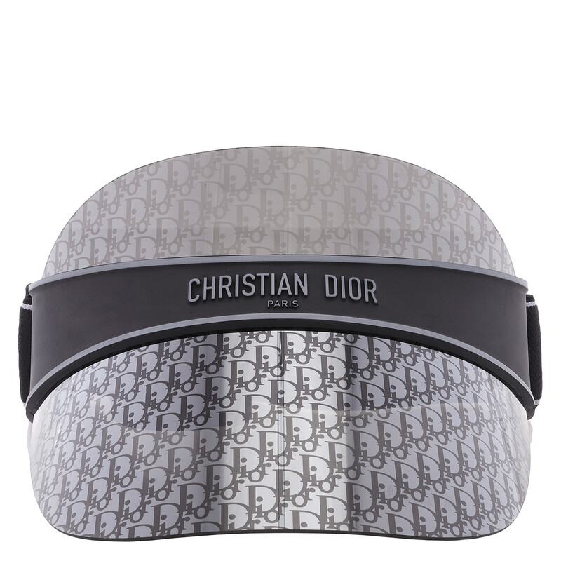 Dior DIORCLUB V1U Grey Logo Visor Ladies Sunglasses CD40041U 