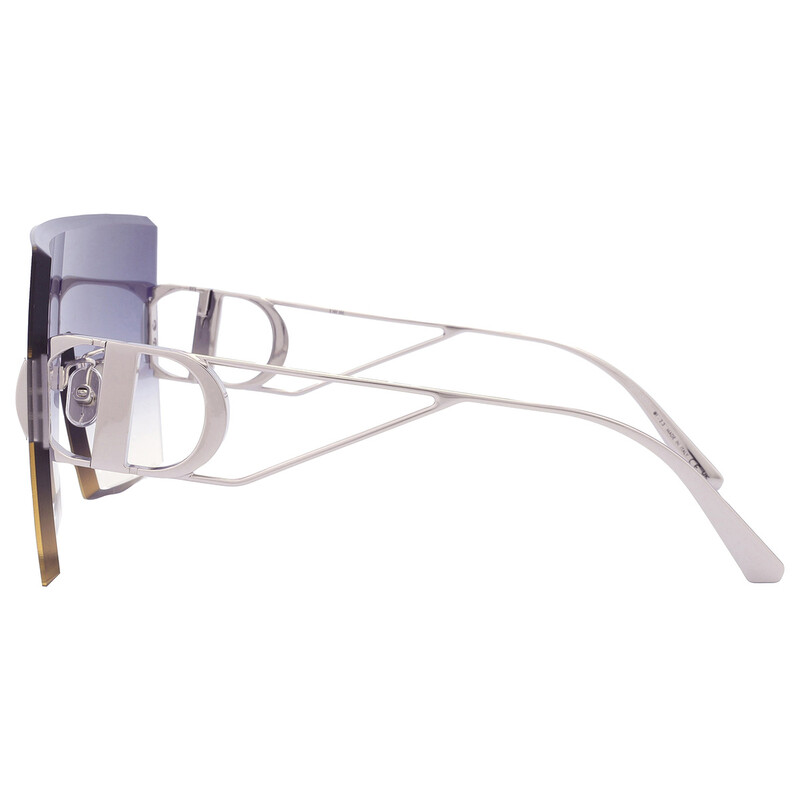 Dior 30MONTAIGNE M1U Grey Mirror Shield Ladies Sunglasses CD40102U