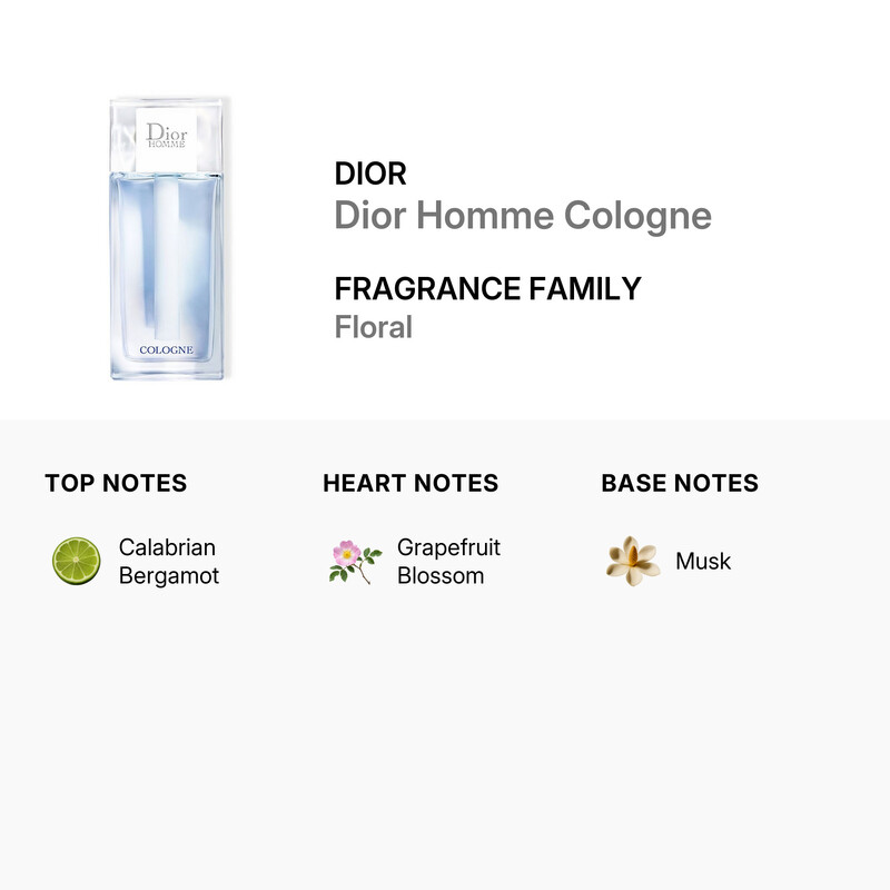 Dior Homme / Christian Dior Cologne Spray 4.2 oz (m) 3348901126359