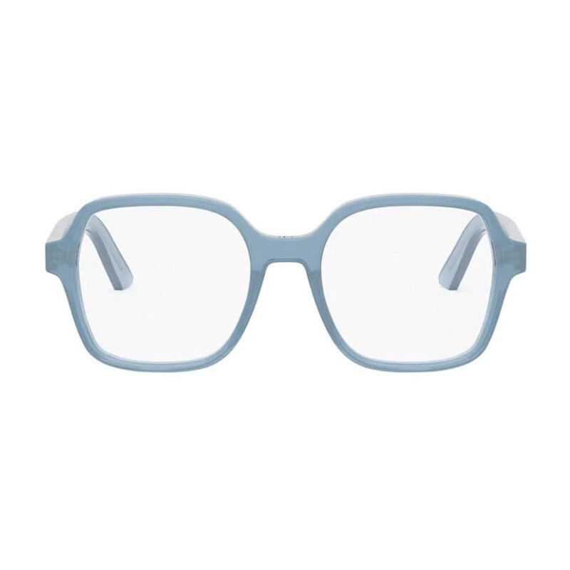 Dior Ladies Black Square Eyeglass Frames DIORMIDNIGHTOS1I 8000