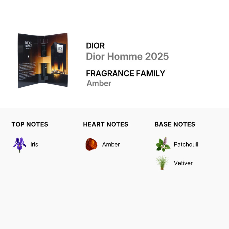 Dior Men's Dior Homme 2025 Parfum 0.03 oz Fragrances 3348901685832