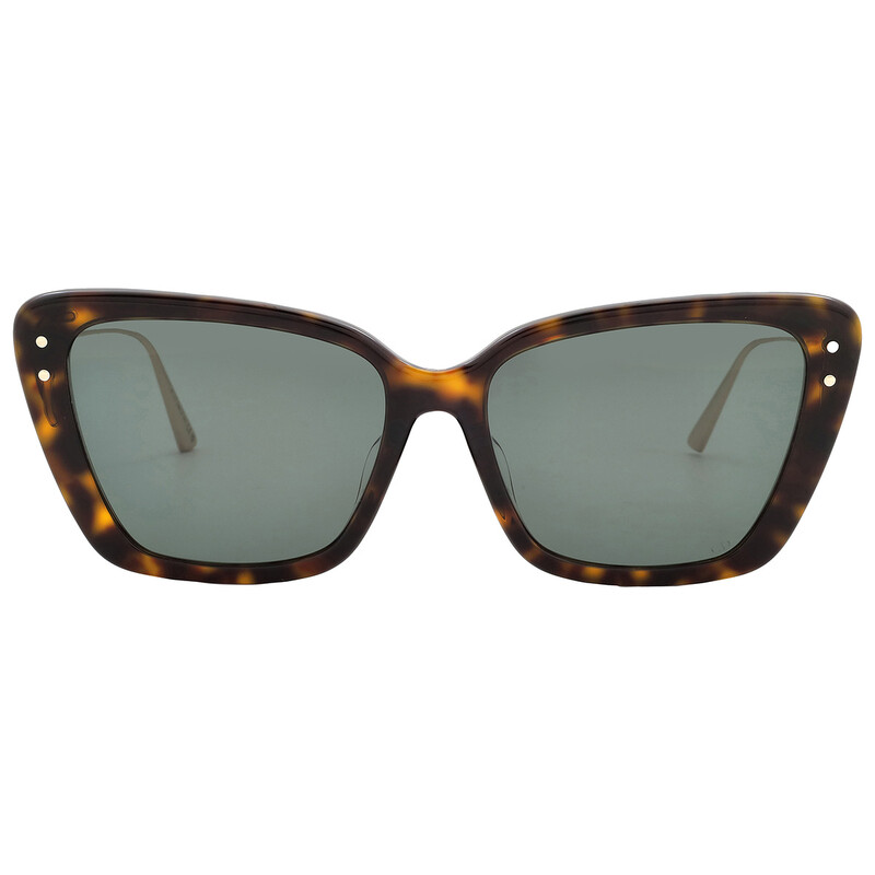 Dior MISSDIOR B5F Green Butterfly Ladies Sunglasses CD40106F 52N