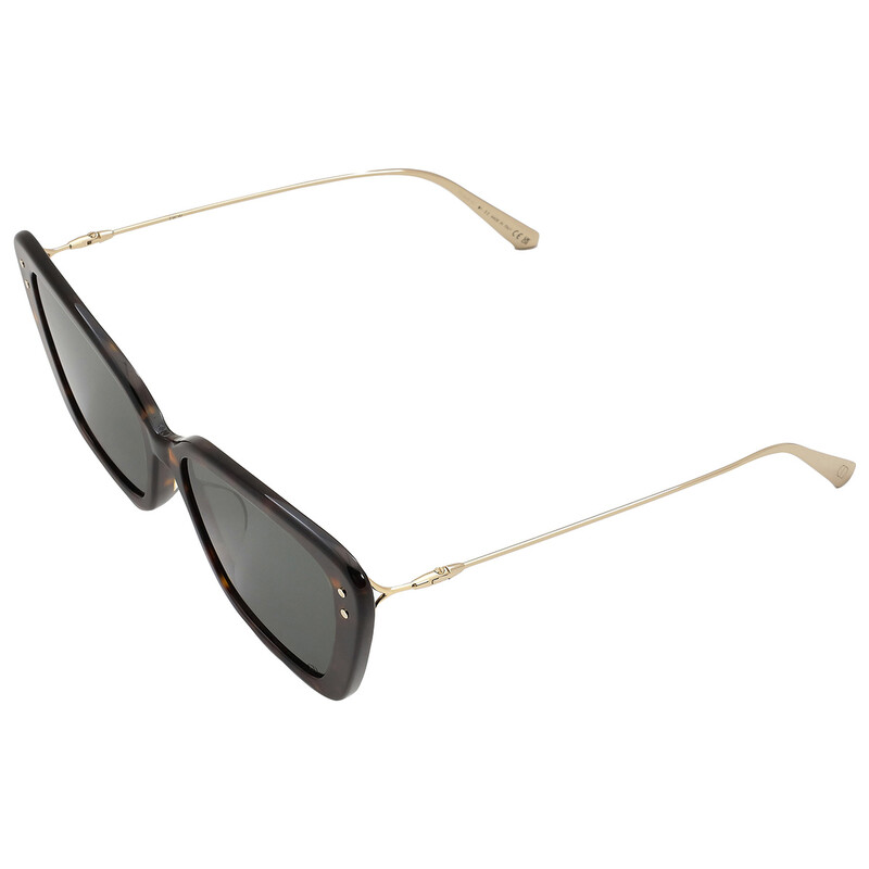 Dior MISSDIOR B5F Green Butterfly Ladies Sunglasses CD40106F 52N