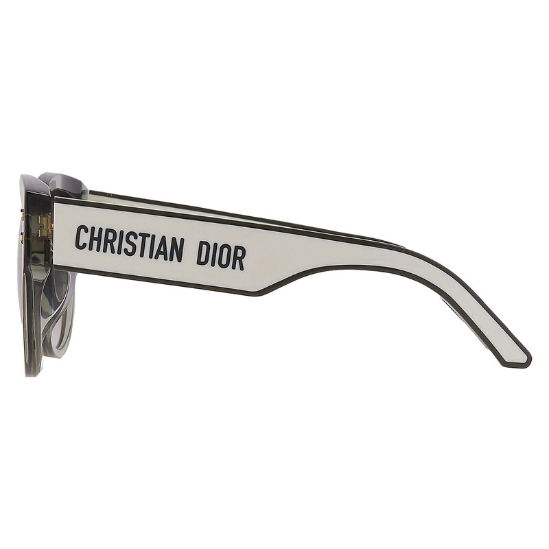 Dior DIORPACIFIC B2F Smoke Gradient Oval Ladies Sunglasses