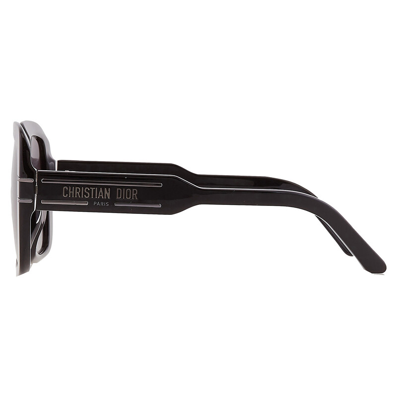 Dior DIORSIGNATURE S11I Smoke Gradient Square Ladies Sunglasses