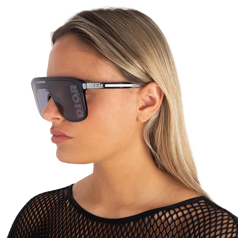 Dior DIORFAST M1I Smoke Mirror Shield Unisex Sunglasses DM40102I-Y