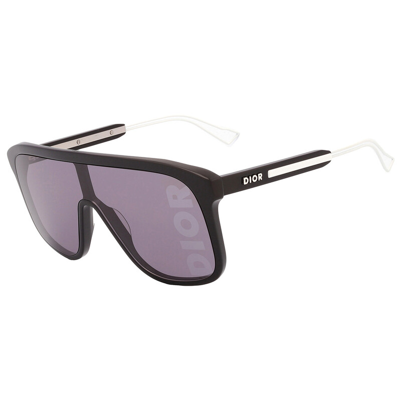 Dior DIORFAST M1I Smoke Mirror Shield Unisex Sunglasses  display picture 1