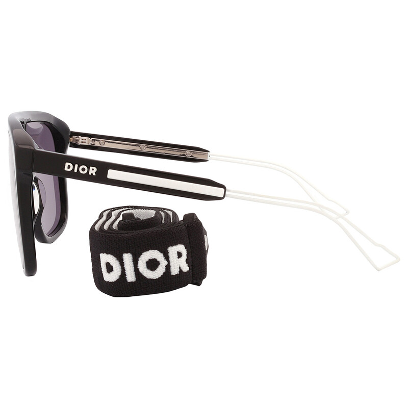 Dior DIORFAST M1I Smoke Mirror Shield Unisex Sunglasses DM40102I-Y