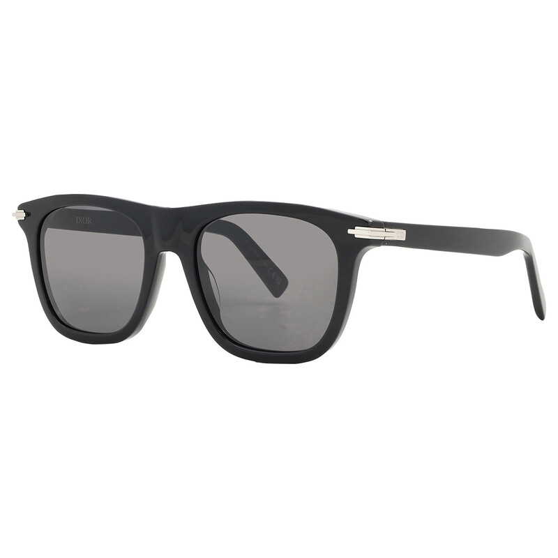 Dior DIORBLACKSUIT S13I Smoke Square Men's Sunglasses DM40136I 01A
