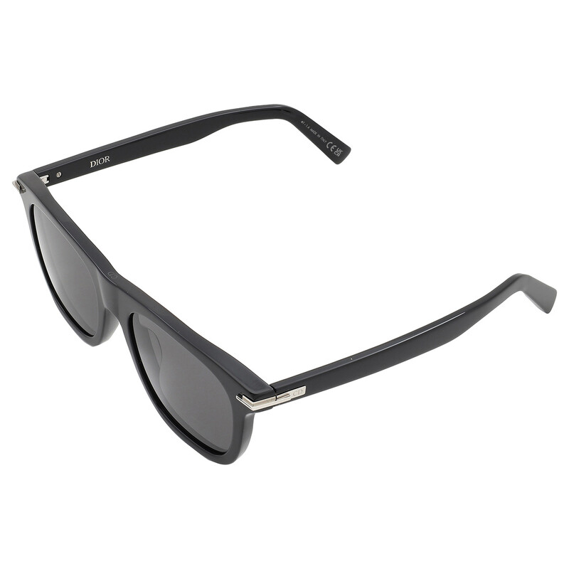 Dior（ディオール） Dior DIORBLACKSUIT S13I Smoke Square Men's Sunglasses DM40136I 01A