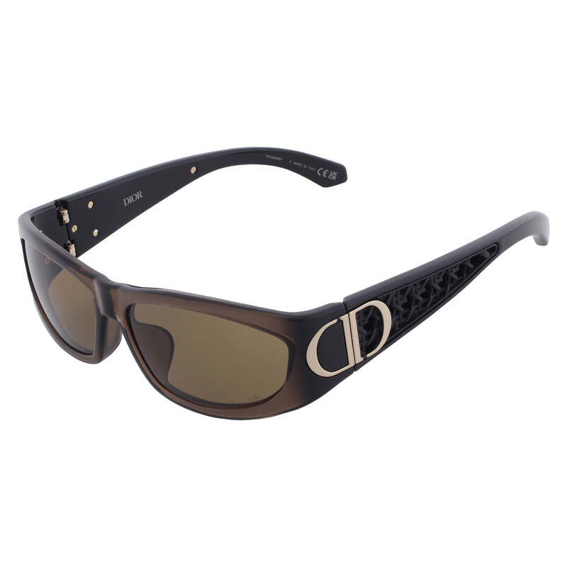 Dior VERYDIOR S3F Brown Wrap Ladies Sunglasses CD40202F 50E 61